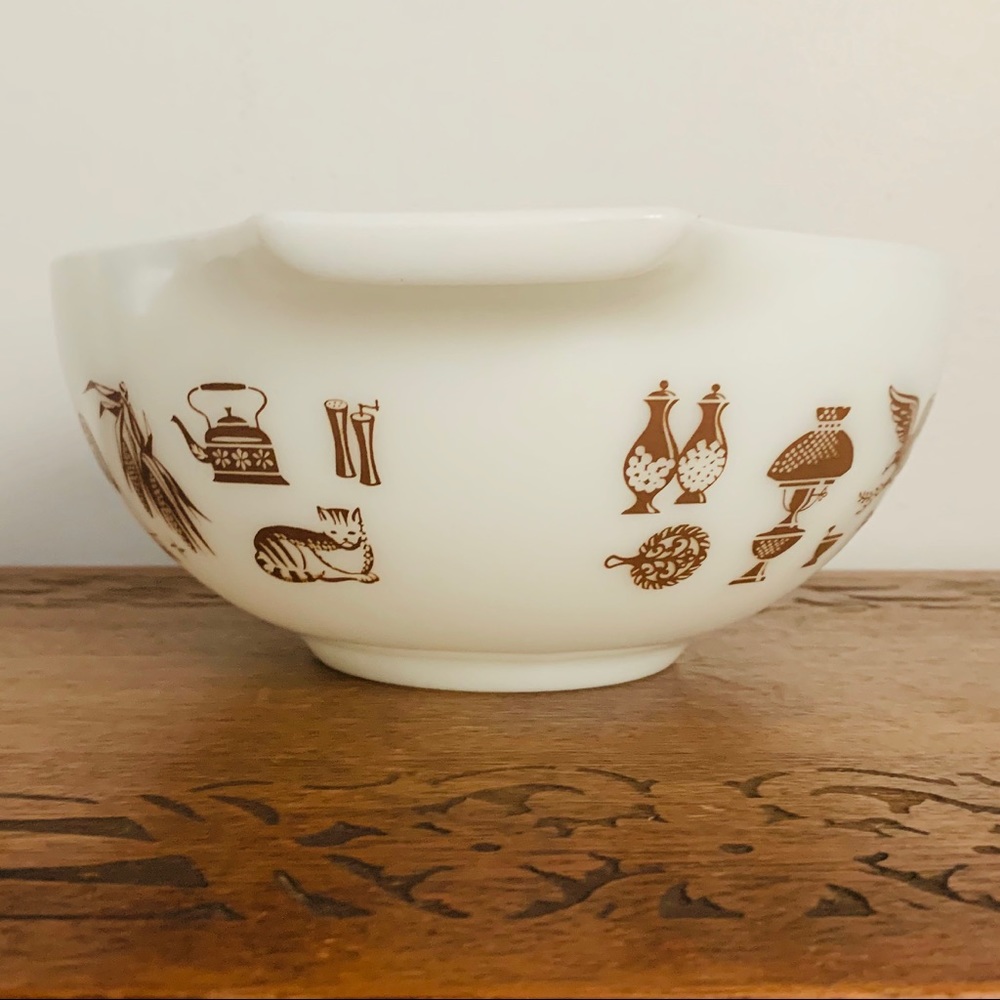 ❌Sold Vintage Pyrex Early American Cinderella Bowl - Picture 6 of 12